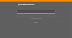 Desktop Screenshot of postafreeadvert.com