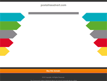Tablet Screenshot of postafreeadvert.com